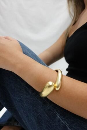 Brazalete destello dorado Galvez foto 1