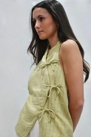 Top Halter Verde